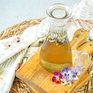 Pansy Simple Syrup