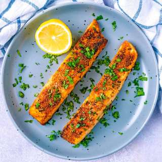 Air Fryer Salmon