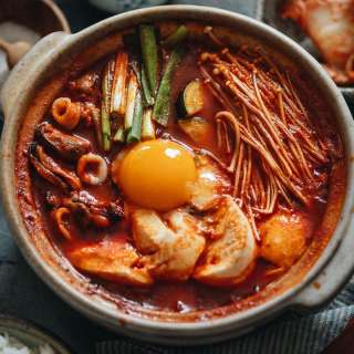 Sundubu Jjigae (Korean Soft Tofu Stew)