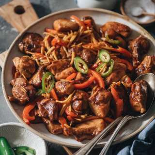 Ginger Chicken Stir Fry