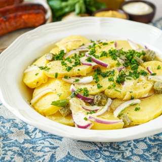 Smoked Sausage with Potato Salad