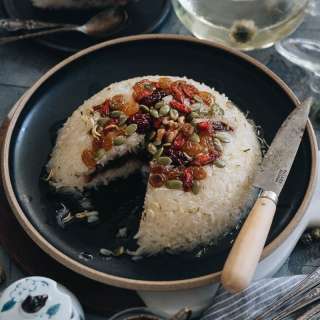 Eight Treasure Rice (八宝饭, Chinese Rice Pudding)