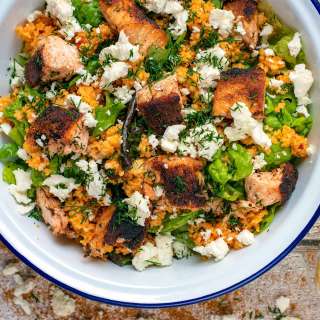 Cajun Salmon Salad