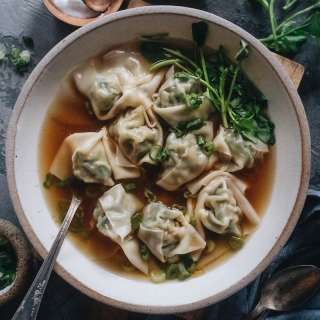 Watercress Wonton Soup