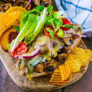 Mushroom Sandwich
