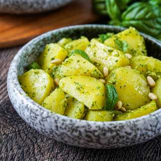 Potato Salad with Basil Pesto
