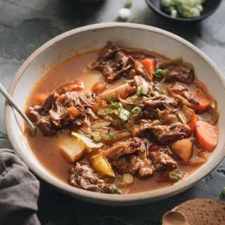 Pressure Cooker Oxtail Soup (An Instant Pot Recipe)