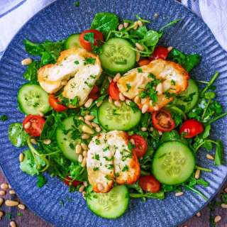 Halloumi Salad