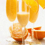 Orange Creamsicle Mimosas