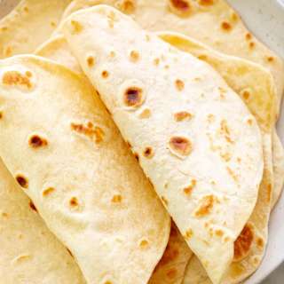 Easy Flour Tortillas