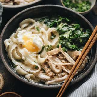 Asian Instant Pot Chicken Noodle Soup (A Pressure Cooker Recipe)