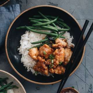 Crispy Chinese Honey Chicken (without Deep Frying)