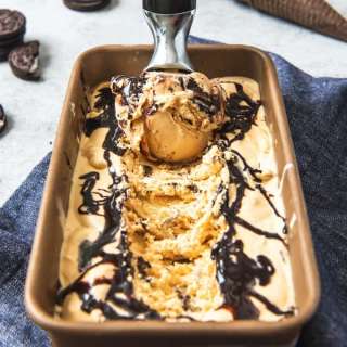 Caramel Oreo Fudge Ripple Ice Cream