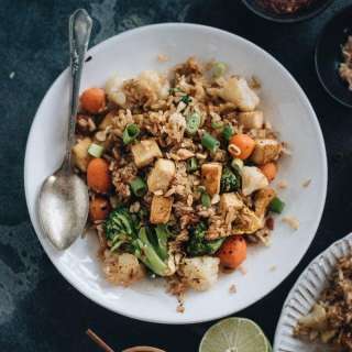 Tofu Fried Rice (豆腐炒饭)