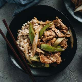 Asian Pork Stir Fry with Peppers