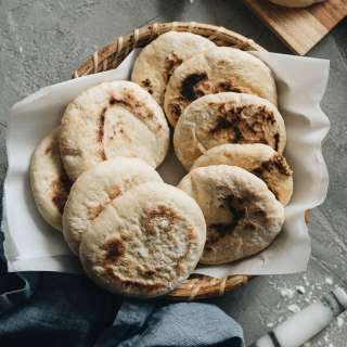 How to Make Flatbread (Easy, Fast, 2-Ingredient)