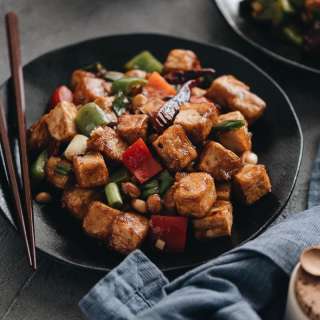 Real-Deal Kung Pao Tofu (宫爆豆腐)