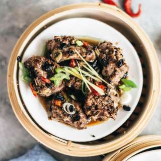 Steamed Ribs in Black Bean Sauce (豉汁蒸排骨)
