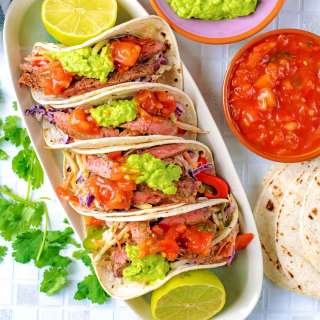Cajun Steak Tacos