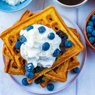 Blueberry Waffles