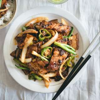Twice Cooked Pork (回锅肉)