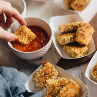 Baked Crispy Tofu Nugget
