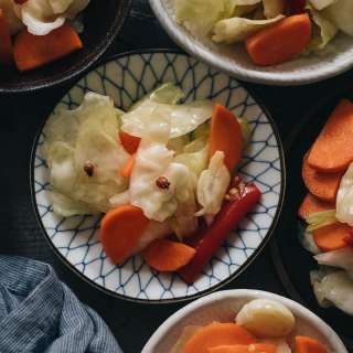 Chinese Pickled Cabbage (A Quick Pickle Recipe)