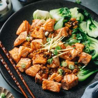 Pan Fried Salmon (香煎三文鱼)