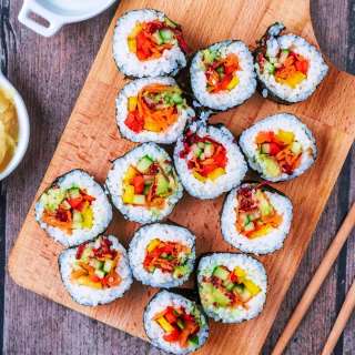 Rainbow Sushi