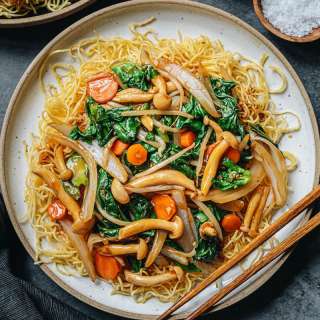 Vegetable Pan Fried Noodles