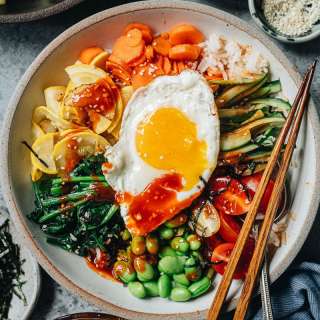 Summer Vegetable Bibimbap