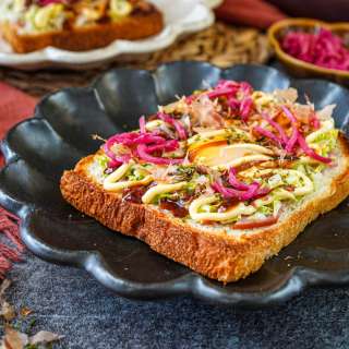 Okonomiyaki Toast