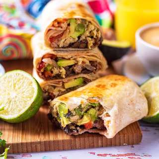 Breakfast Burrito (Freezer Friendly)