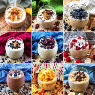 Overnight Oats 10 Ways