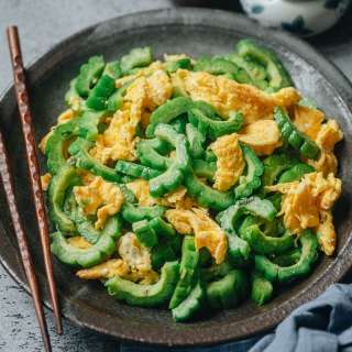 5-Ingredient Bitter Melon with Eggs
