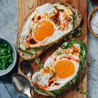 Chinese-Style Avocado Toast
