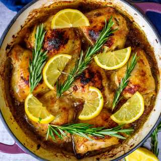 Lemon Herb Chicken with Couscous