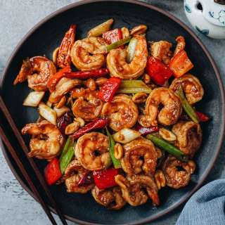 Kung Pao Shrimp (宫爆虾球)
