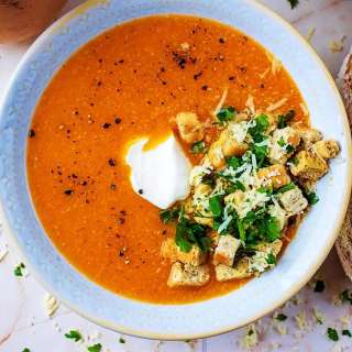 Sweet Potato and Butternut Squash Soup