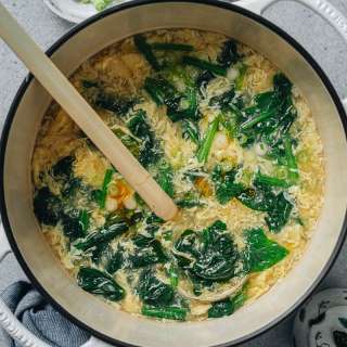 Spinach Egg Drop Soup