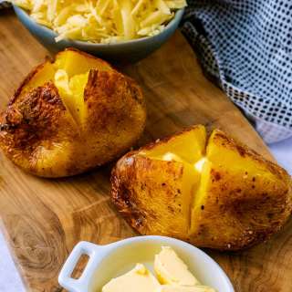 Air Fryer Jacket Potato