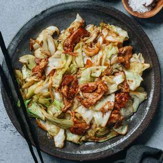 Pork and Cabbage Stir Fry