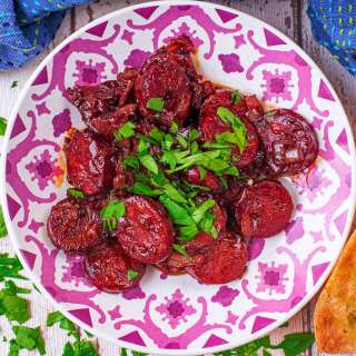 Chorizo in Red Wine