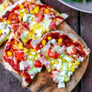 Easy Flatbread Pizza