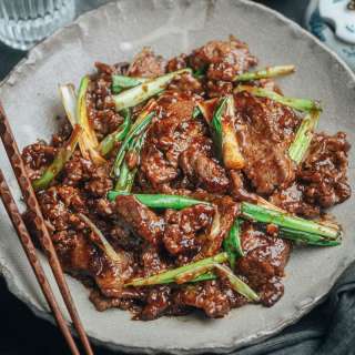 Mongolian Beef (Without Using a Wok)