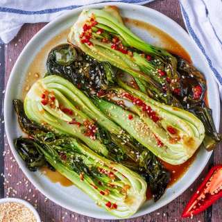 Roasted Pak Choi