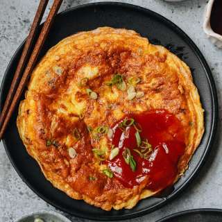 Oyster Omelet (蚝烙煎)