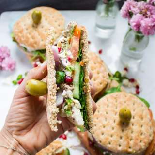Mediterranean Turkey Sandwich