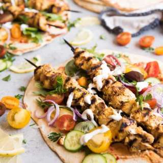 Grilled Chicken Shawarma Wraps