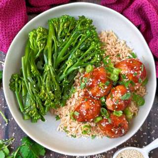 Sticky Chicken Meatballs